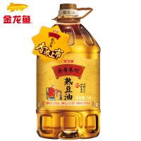 金龙鱼浓香笨榨非转基因大豆油5L家用烹饪煎炸食用油植物油东北油