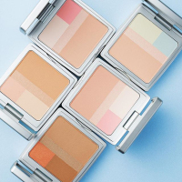 [突显透明感]RMK 柔光四色蜜粉饼 SPF14 PA++ #02 8.5g 秒变光泽奶油肌;修护干粉