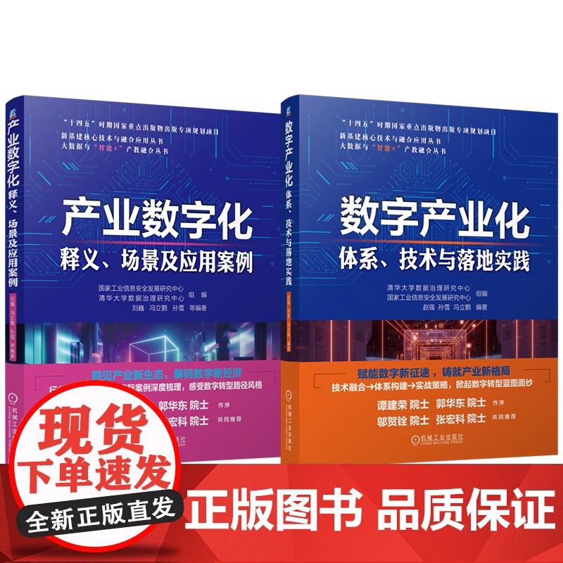 套装 数字化经济套装(共2册) 数字化转型 产业经济 数字经济 数据治理 数据质量管理 数字经济 平台 创新管理 基高清大图