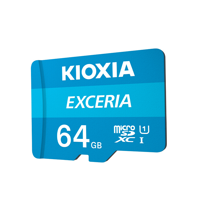 铠侠(Kioxia)(原东芝存储)64GB TF(microSD)存储卡 高速系列 U1 读速100M/S 支持高清拍摄