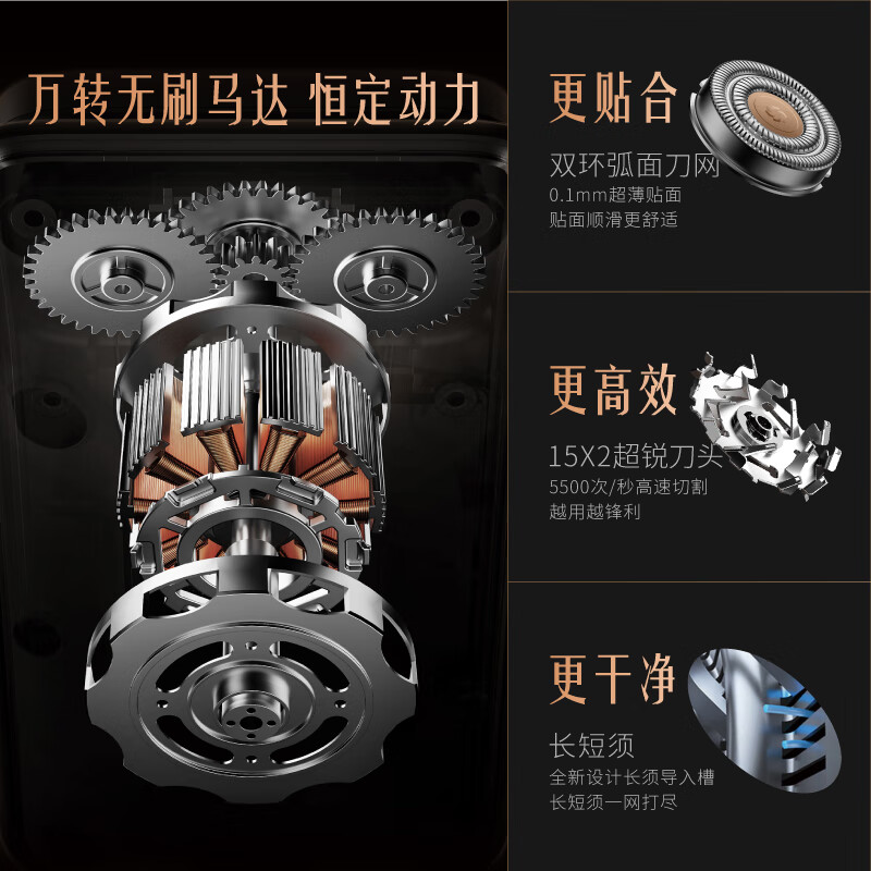 美兹金卡剃须刀高清大图