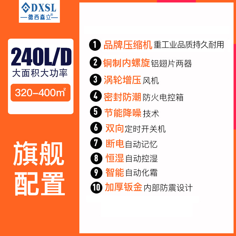 德西森立MCT-7240D大型商用工业用除湿机抽湿机去湿除湿器高清大图