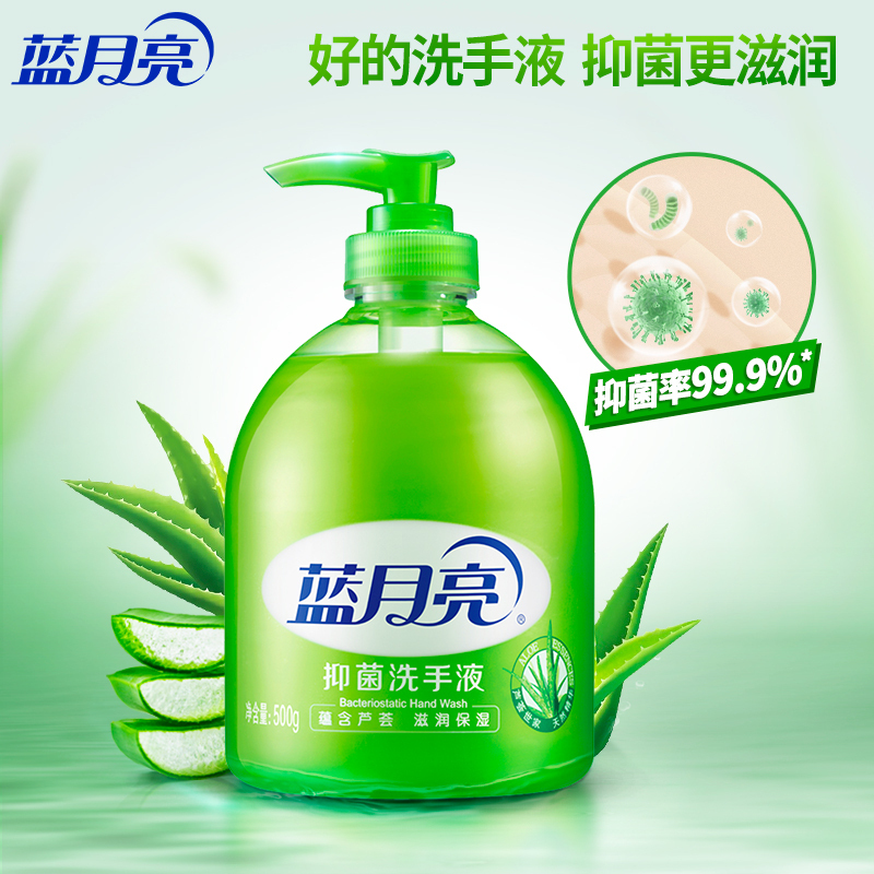 芦荟抑菌洗手液 蓝月亮 300g/瓶