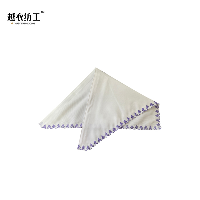 越衣纺工 三角巾 75*40cm 块高清大图