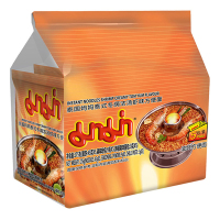 泰国妈妈(MAMA)泰式冬荫浓汤虾味方便面(五连包)275g 泰国原装进口