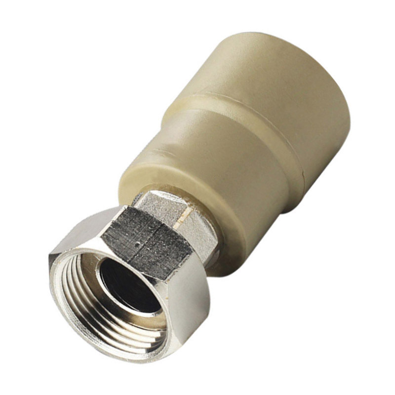 联塑 PPR 活接头Ⅰ(塑胶管与金属外螺纹)灰色 DN25X1/2“