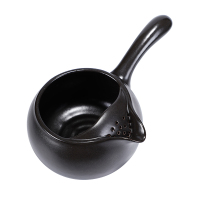 苏氏陶瓷陶瓷茶壶 煮茶器 侧把壶煮茶壶 侧把壶(黑色)