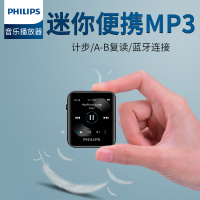 飞利浦(PHILIPS)SA6116小型HIFI无损蓝牙音乐MP3播放器便携式随声听学生英语听力学习迷你 触摸屏