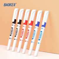 宝克(BAOKE)MP2934 0.9/1.4mm双头美术勾线笔 建筑划线/作图/一般书写 10支/盒 1盒