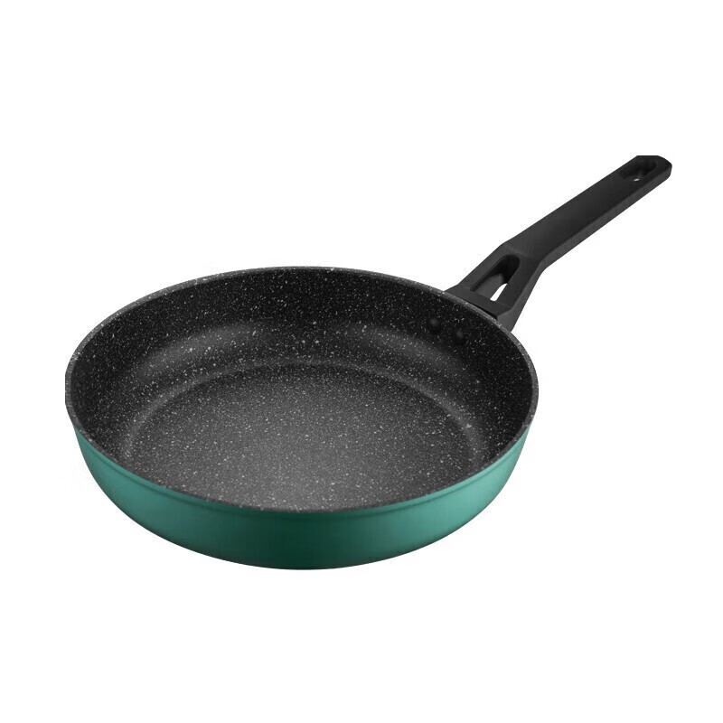 爱仕达(ASD)煎蛋煎牛排平底锅轻食臻韵晶石不粘煎锅 24cm 森野绿 JL24Q2TG