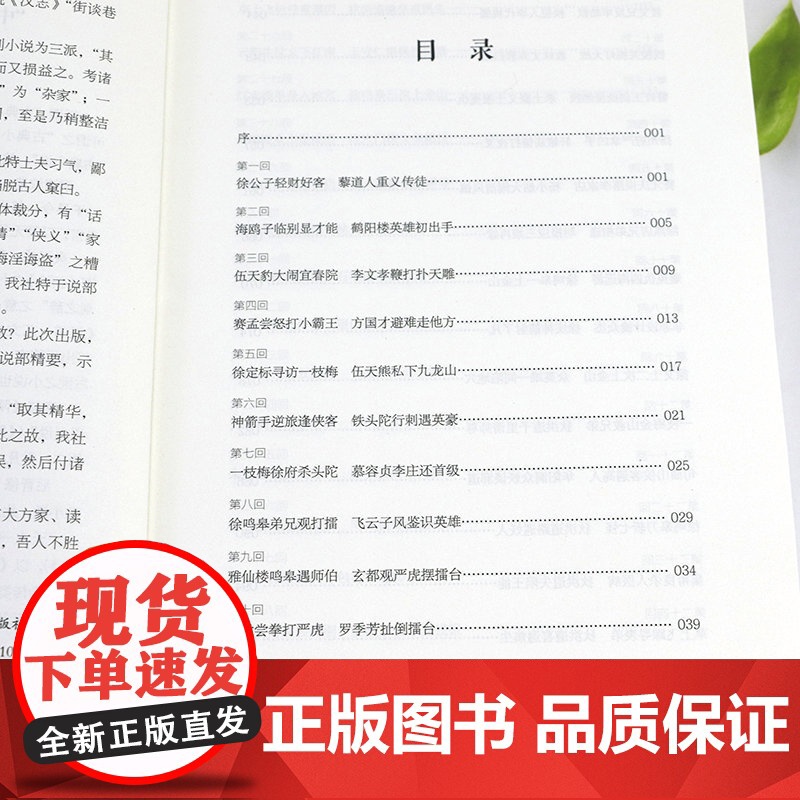 七剑十三侠(上下册) 中国古典小说丛书唐芸洲著中国古典文学晚清侠义小说书籍高清大图