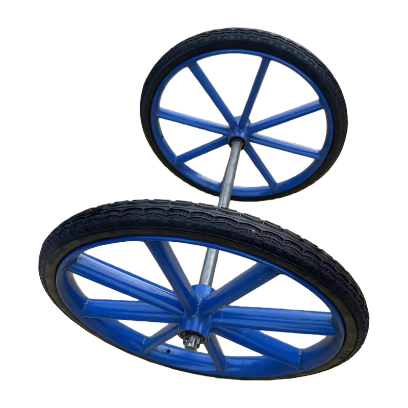 丰奋 手推车轮胎 实心轮 套高清大图