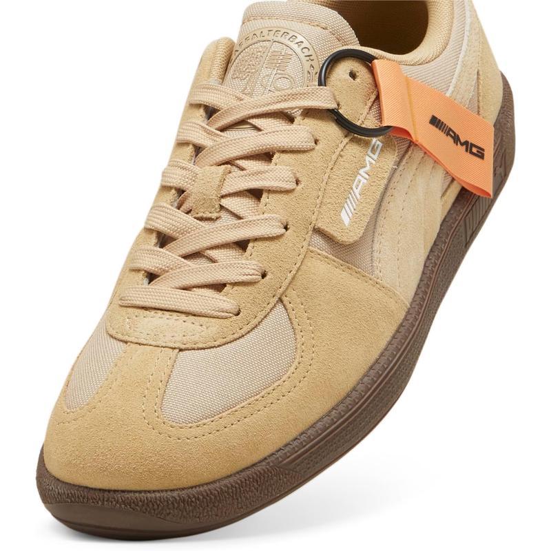 彪马(Puma)复古老爹鞋经典足球元素拼接尼龙皮革休闲板鞋男