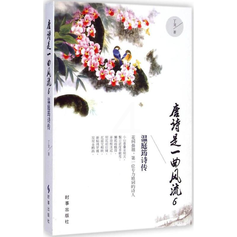 [正版]唐诗是一曲风流 6 丁龙 著 著 中国古典小说、诗词 文学 时事出版社 图书