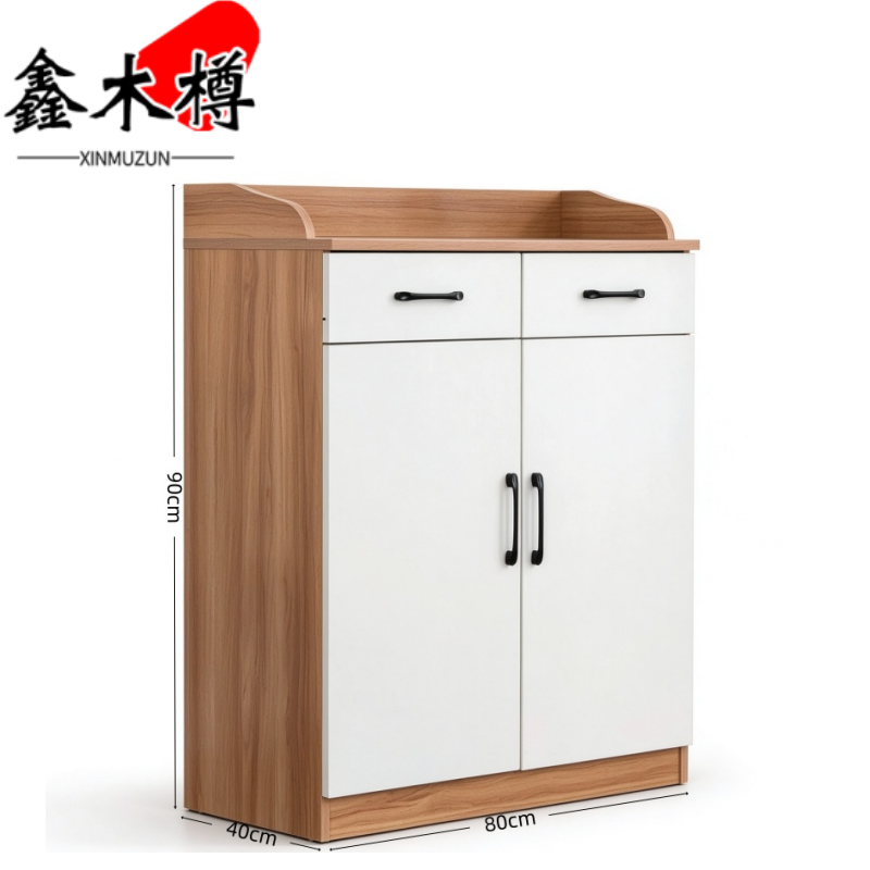 鑫木樽茶水柜二抽个高清大图