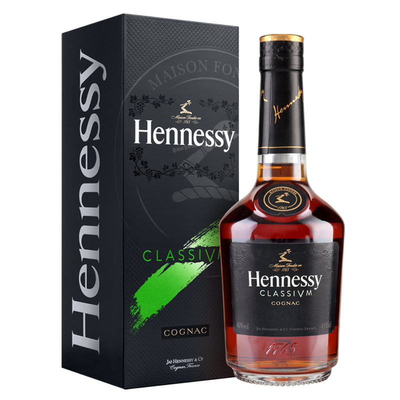 轩尼诗(Hennessy)新点干邑白兰地 350ml 两支装