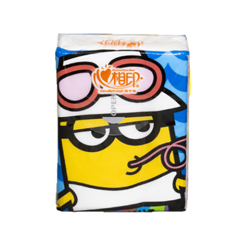 心相印小黄人系列10包装三层纸手帕