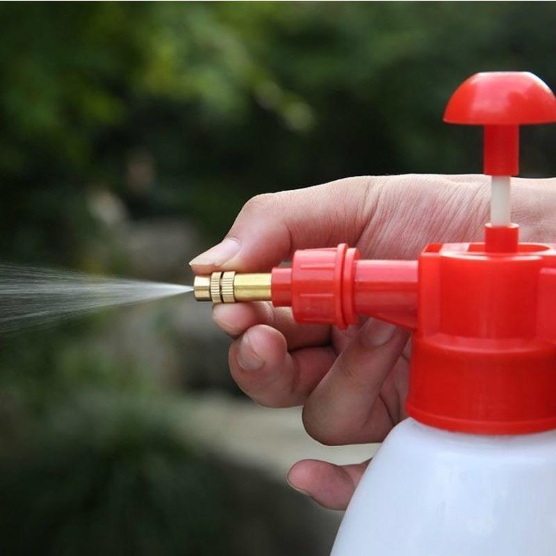 浇花喷壶瓶园艺家用洒水壶气压式消毒喷雾器小型压力浇水壶喷水壶按压