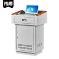 伟樽多媒体讲台钢面70*55*100cm张