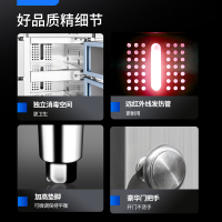 耐惠消毒柜商用多格不锈钢单位厨房食堂餐具立式消毒碗柜