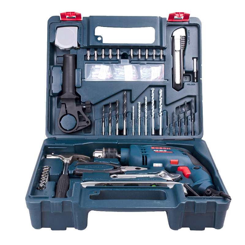 BOSCH GSB600RE 13毫米 冲击钻套装061599C00P