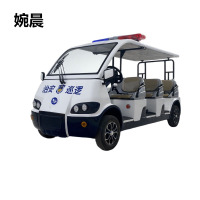 电动巡逻车皮卡四轮观光车带斗物业保安巡查车拉货搬运车场内巡视车转运车电瓶载货车