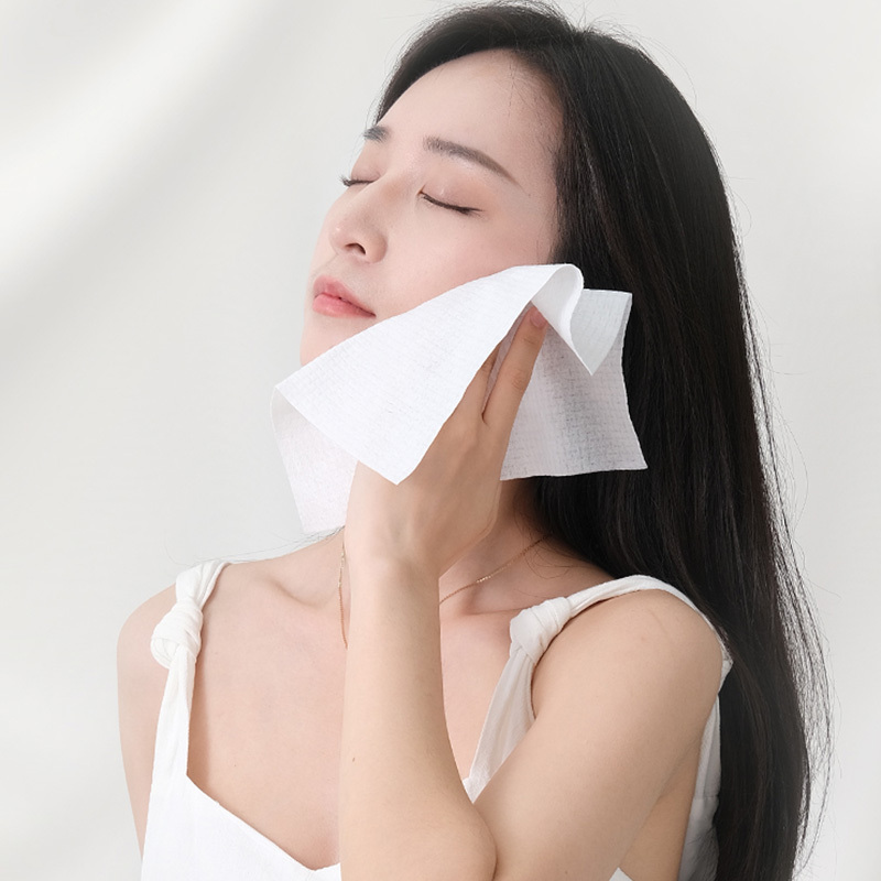 德佑洗脸巾150片*1包使用方便珍珠纹悬挂式粉色ZHZ01815高清大图