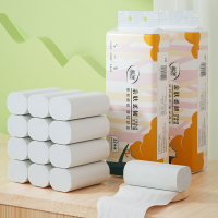 蓝漂竹浆白色12卷*2提