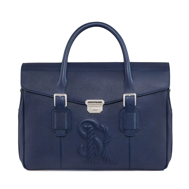 海外直邮史蒂芬stefanoricci男包新款简约商务风格休闲公文包