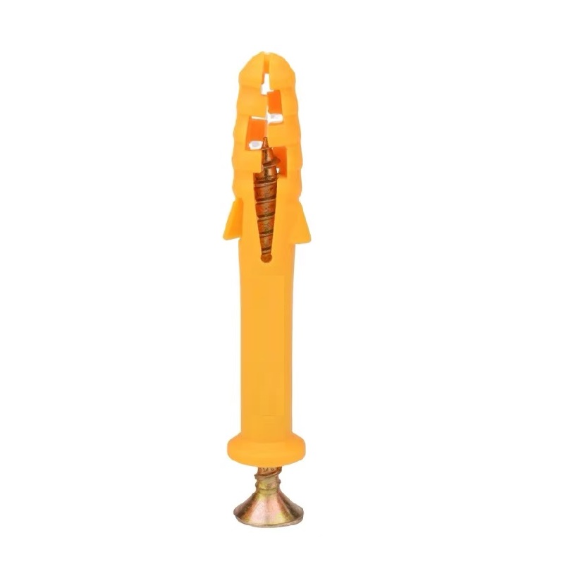 伟鹏双兴 小黄鱼塑料膨胀螺丝螺栓 M8*40mm 个高清大图