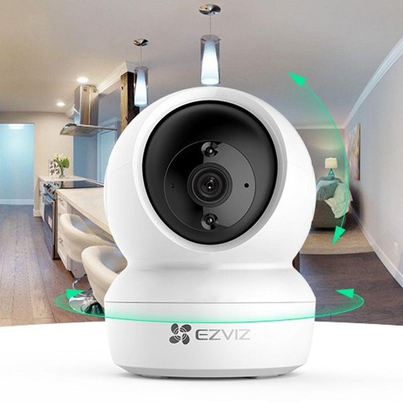 萤石H6c-3MP网络摄像机 300万高清家用安防监控摄像头 双向通话 手机远程WiFi/网线高清大图