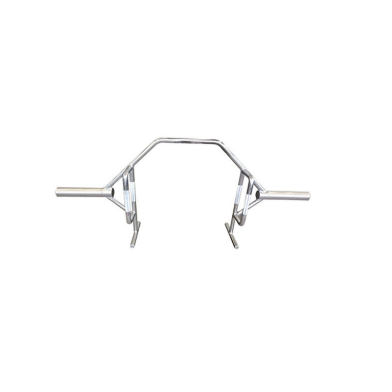 亚士德六角杠铃杆开口银色硬拉深蹲耸肩专业奥杆健身房室内运动健身器材