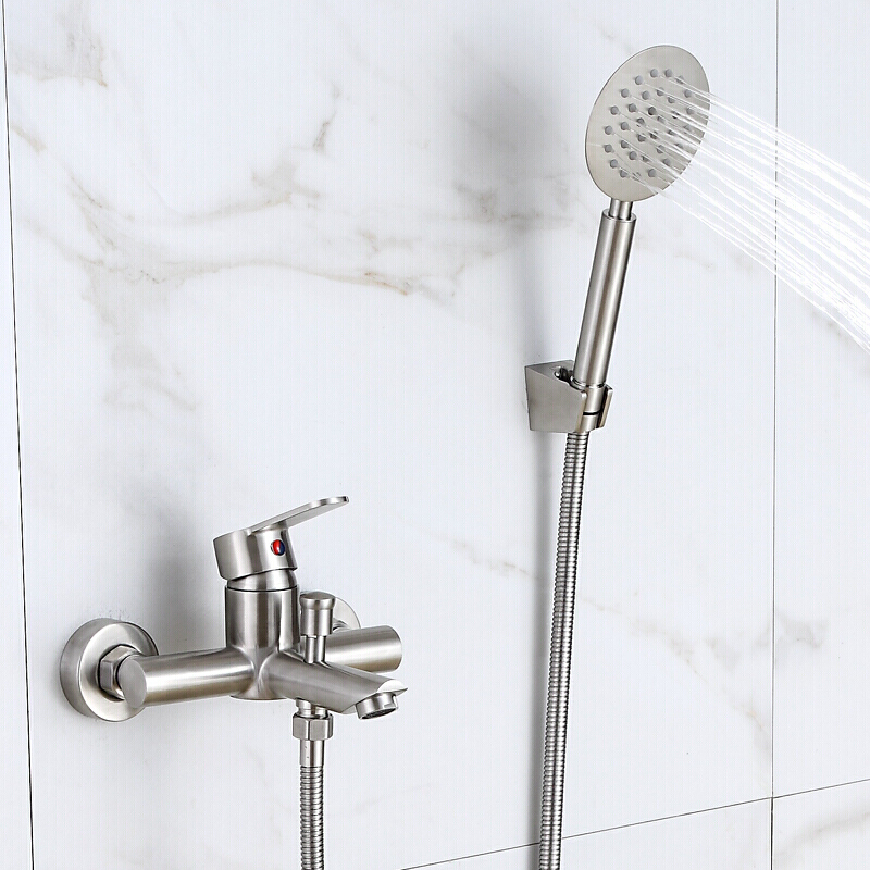 浴室淋浴混水阀混合冷热水龙头卫生间热水器配件暗装花洒家用开关安心