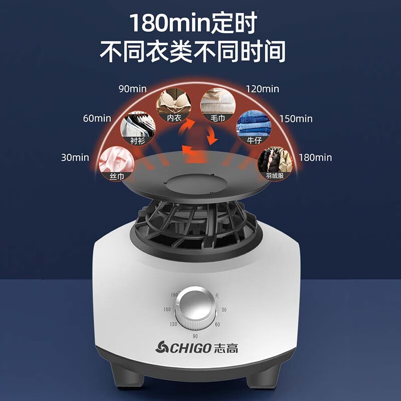 志高(CHIGO)烘干机主机风干烘衣服家用速干干衣机器大功率机头配件省电机_1500W机头过热保护
