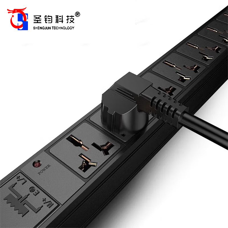 圣钧科技 SHENGJUN TECHNOLOGY 通信机柜网络机柜电源插座 PDU 10A 8位+个高清大图