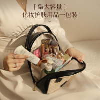 乐活旅行蝴蝶化妆包手提便携化妆品收纳袋出差旅行大容量分区化妆收纳包9195
