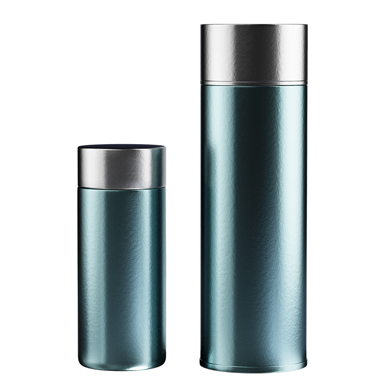 贝洛可 BK119经典-钛杯套装 高奢TI系列 蓝色450ml+200ml