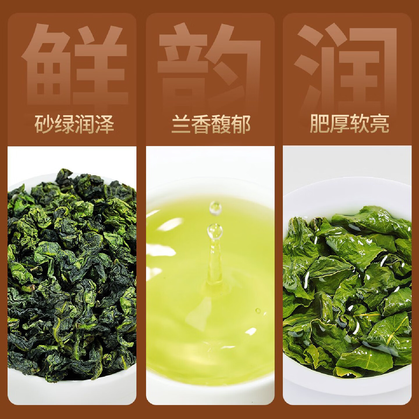 忆江南 特级铁观音茶叶礼盒送人500g送父母长辈的礼物天尊高清大图