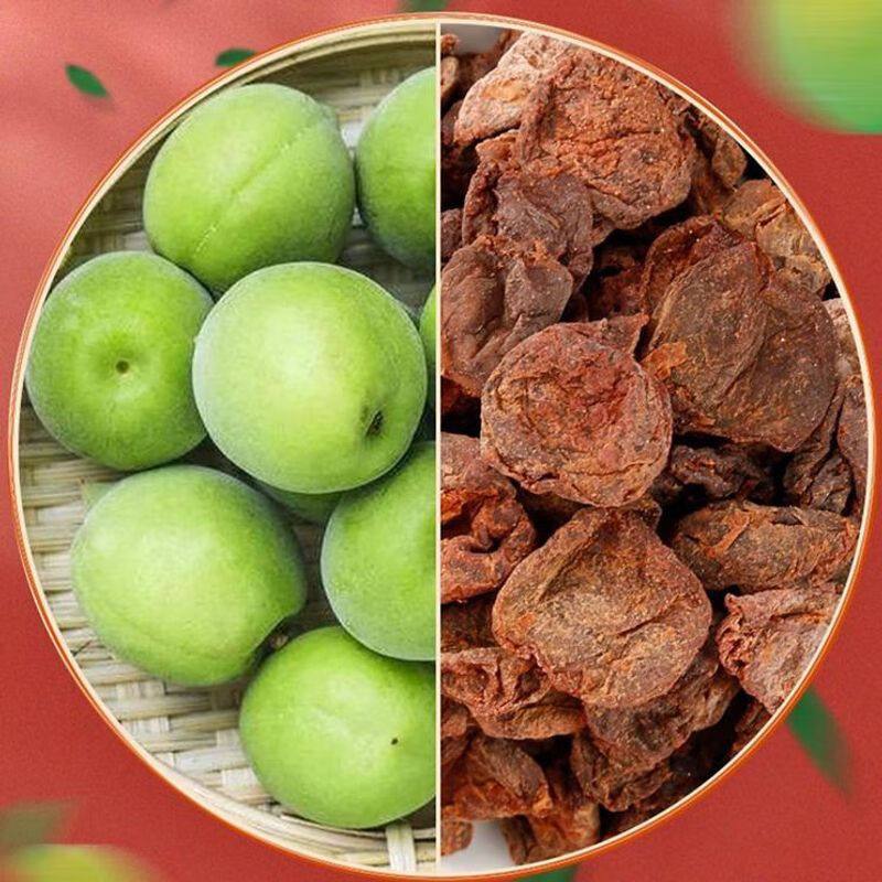 来伊份经典老梅干520g酸甜无核话梅肉青梅蜜饯孕妇休闲零食高清大图