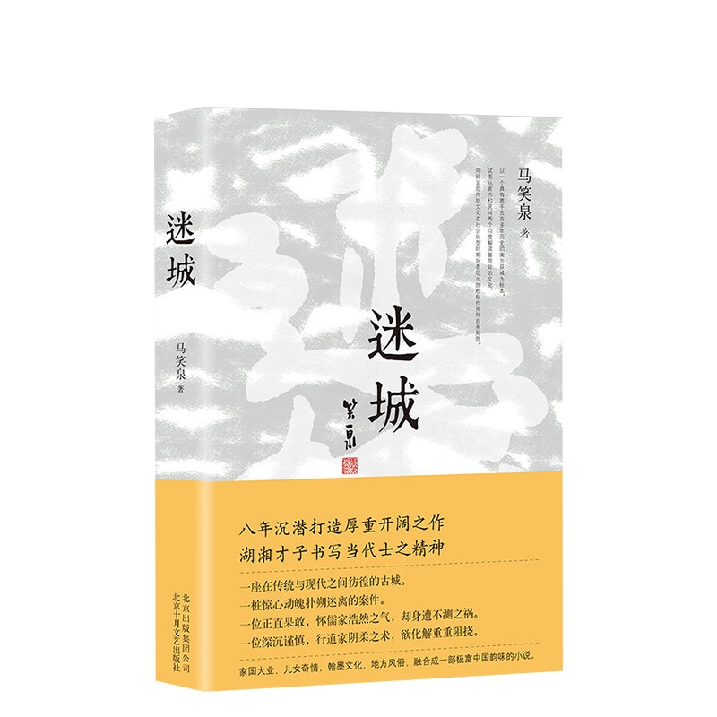 [正版]迷城 马笑泉 著 职场小说文学 图书高清大图