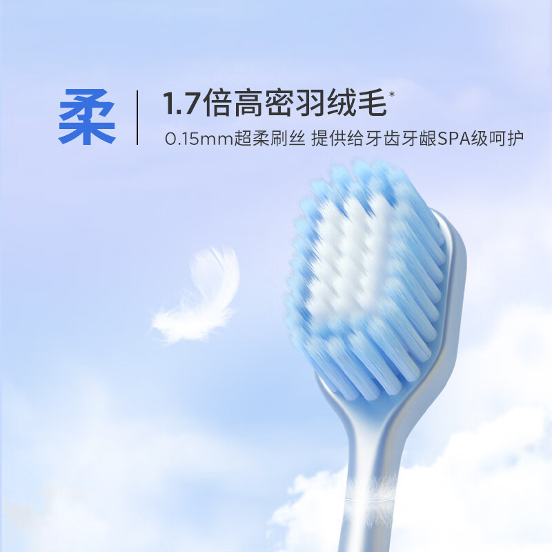 BOP波普专研CARES 宽头护龈牙刷(丁香紫)单支