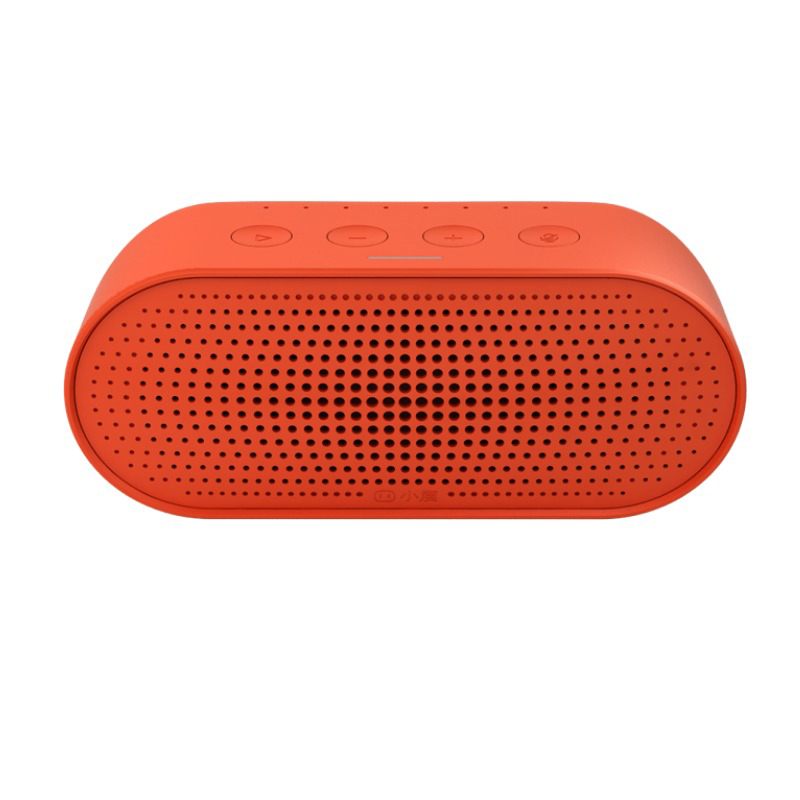 小度智能音箱play wifi/蓝牙音箱 橘灿红