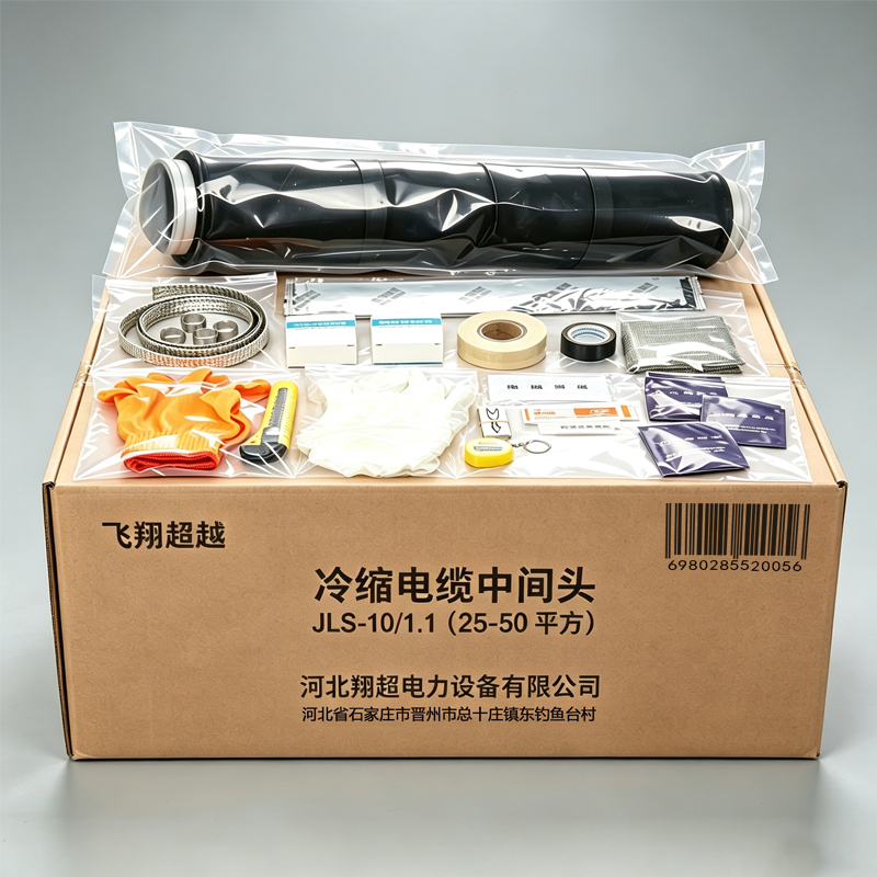 飞翔超越 冷缩电缆中间头 JLS-10/1.1(25-50平方) 套高清大图