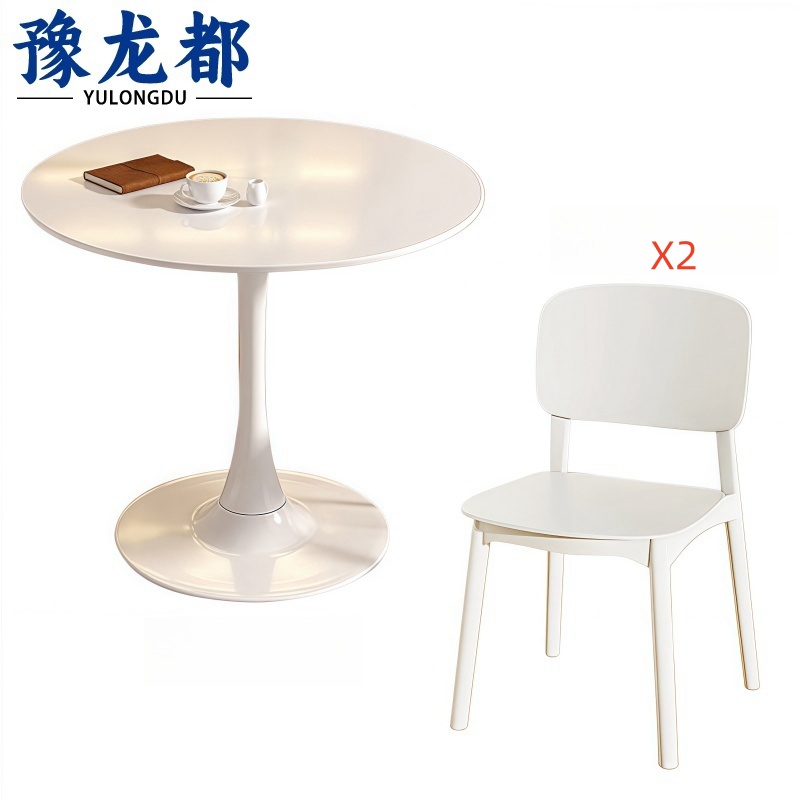 豫龙都 洽谈桌椅 一桌二椅 套高清大图
