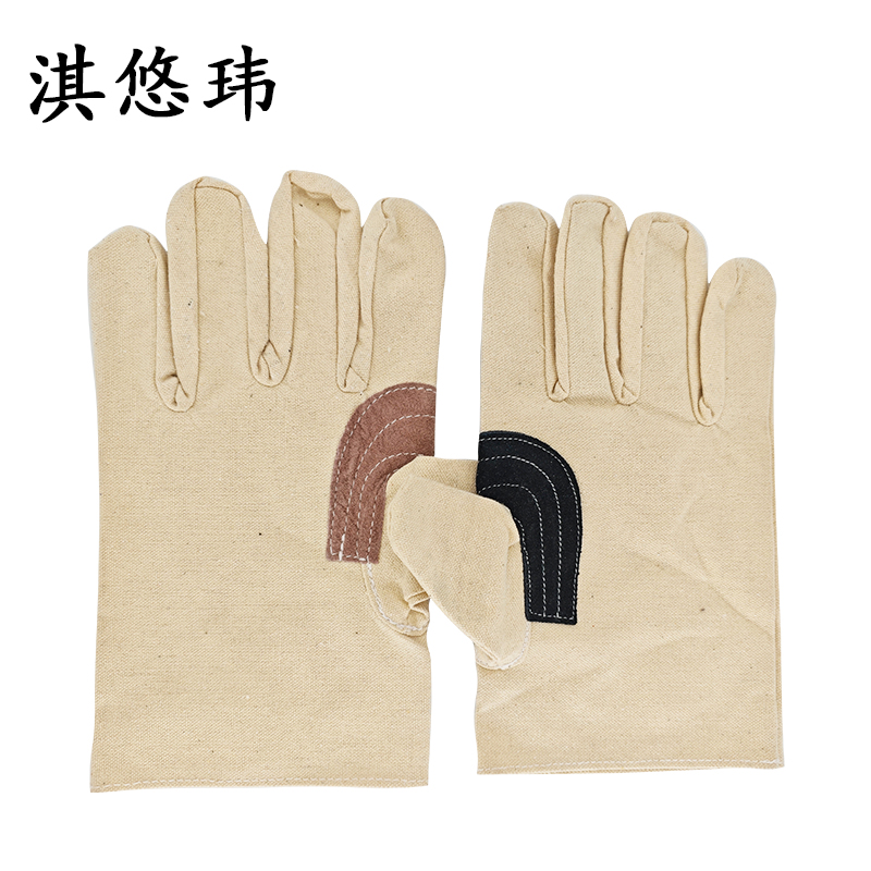 淇悠玮 加厚帆布手套 QSB27 双高清大图