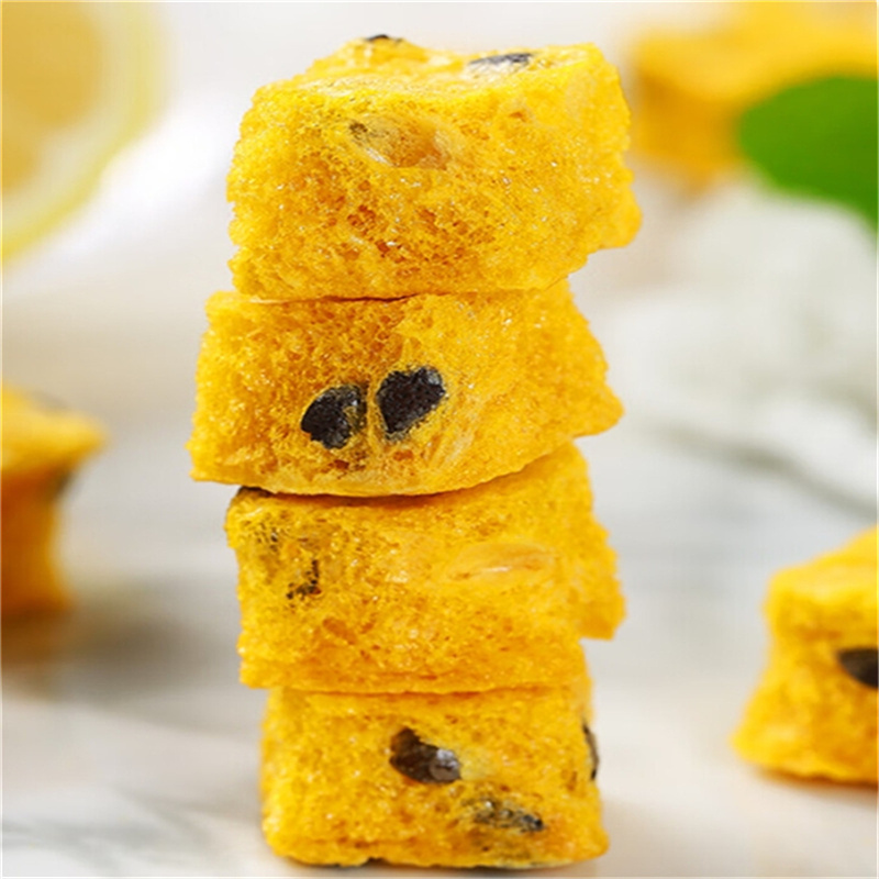 冻干百香果干水果茶冷泡茶百香果块冲泡可搭柠檬金桔茶柠檬片泡水高清大图