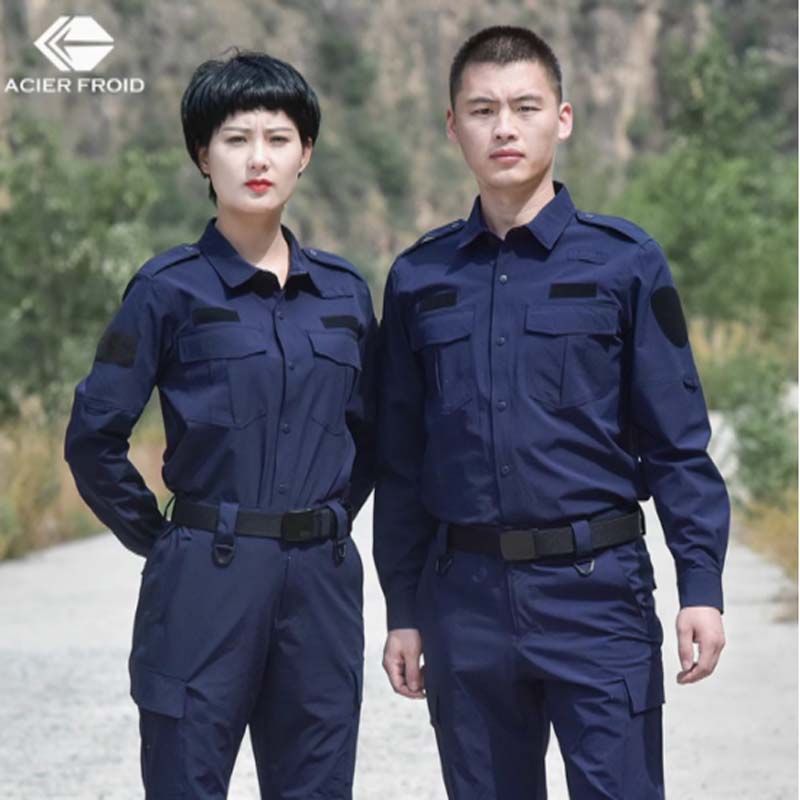 冷钢春夏教官速干战术作训服执勤保安制服户外特战术服男士套装高清大图