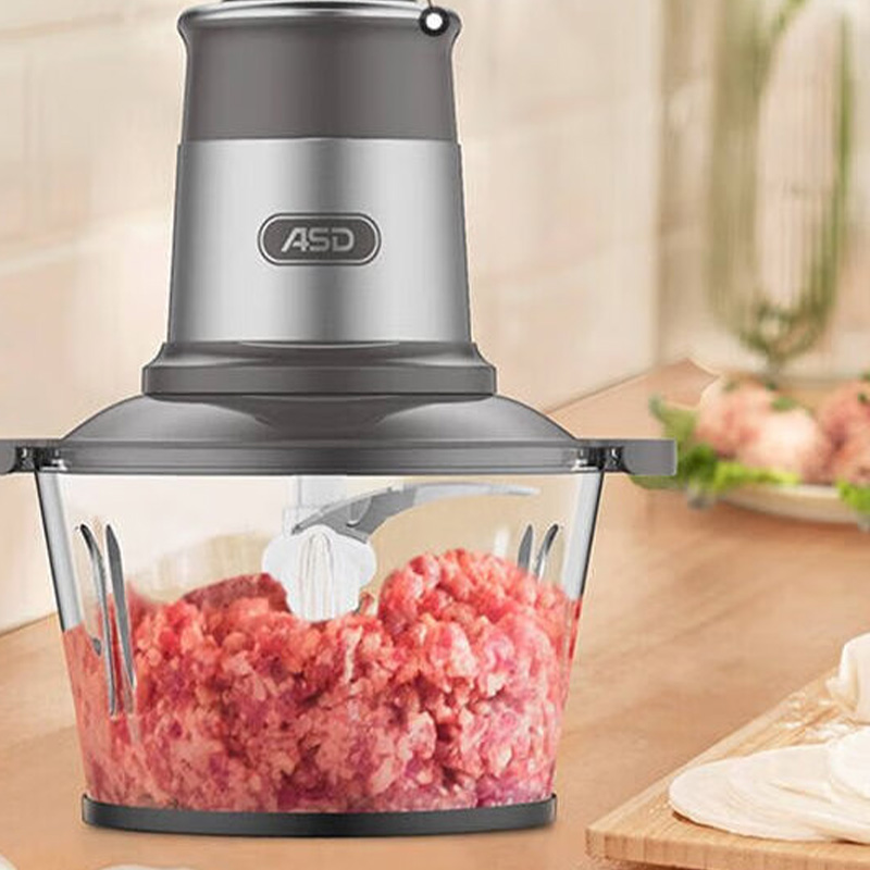 爱仕达绞肉机1.8L双层四刀片304不锈钢绞肉机AM-J25J901高清大图