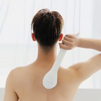 小米有品DOCO电动洗澡刷搓后背神器长柄洁背搓澡沐浴清洁护肤背部去痘止痒搓澡刷去角质