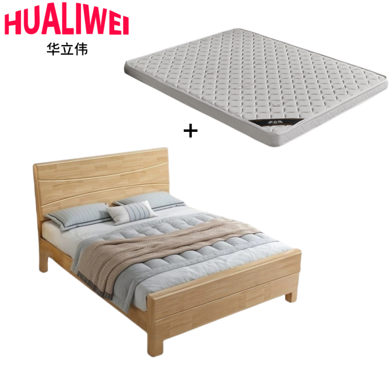 华立伟床 +床垫高清大图
